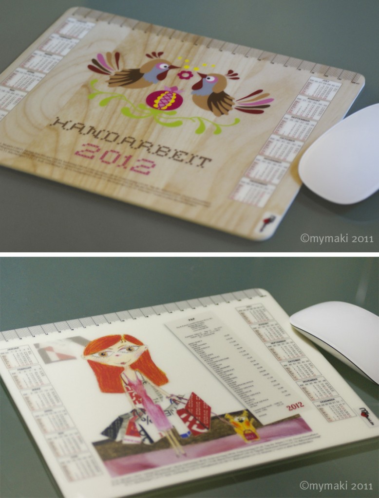 Mousepadkalender 2012