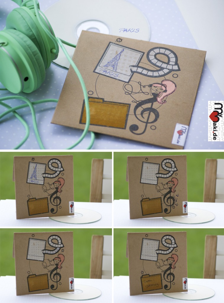 CD/DVD Papphülle siebdruck