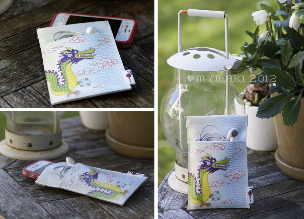 Planen iPhone-Tasche Drachen